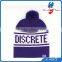 customize colorful kids knit pompom beanie
