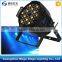 Wedding event light 54 3w rgbwa wireless DMX battery powered led par