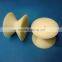 China supplier ODM&OEM plastic injection moulding nylon pulley wheel nylon1010 pulley wheel