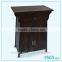 New Design Tall Storage Antique Fir Wood Side Cabinet