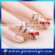 2016 Hot Sell Nail Jewelry Crystal Red Gemstone Nail Ring Jewelry Zircon Nail Rings Set For Women L0018