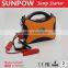 SUNPOW 12V and 24V gasoline and diesel car jump starter booster pack battery charger super power bank with air pump