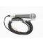 Metal dynamic microphone box set including cable