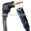 2.5mm Stereo Plug Right Angle to 2.5mm Jack Cable