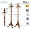 Y-89 slap-up coat rack/ European metal clothes tree, /Korean ground solid wooden coat racks