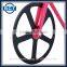 Bike Bicycle Pizza Cutter Slicer Stainless Steel Blade Non Stick Wheels
