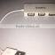 Computer flat slim 4 port usb 2.0 hub as promotional gift