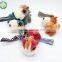 Cartoon charater plush Horse keychains
