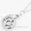 New arrival Stainless Steel antique silver open locket