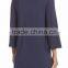 Wholesale Cozy Spring/Summer Laced Trim V-neck Women Modal Nightshirt