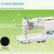 Double needle lockstitch heavy duty leather sewing machine price