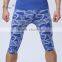 fashionable men's sports wear style running pants crossfit shorts wholesale
