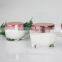 Oval Shape acrylic cream jars cosmetic packaging jars empty face cream jar