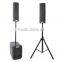 Wall mount hanging rig speaker system Plug and Play PA System Passive Sat ,Close type passive speaker