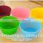 12pc/pack silicone muffin cups cake baking mold