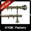 KYOK Anti-copper wrought iron curtain finials,decorative curtain finials with competitive price