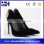 Sexy Black Stiletto Evening Party Snake High Heel Ladies Shoes Women