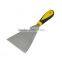 120mm Carbon Steel Putty Knife with Plastic Handle, Industrial Scraper