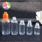 trade assuranc 12hours Delivery needle tip bottle 5ml 10ml 15ml 20ml 30ml 50ml PET dropper bottle with childproof cap