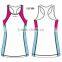 wholesale comfortable cool design singlets girls running wear