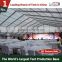 100'x100' outdoor structure for event and party wedding tent with interior decorations