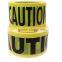 Custom Printed PE Warning Tape used in the field of law enforcement