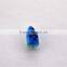 Fishing float ocean boat fishing bullet small ball vertical buoy blue and white DOT