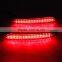 KEEN 12V 7W car led taillight rear reflector bumper lamp stop tail light for Roewe 550