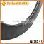 CarbonBikeKits Bike 25mm Wide 88mm Clincher Carbon Cycling Rim