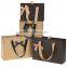 Natural OEM Wholesale Reusable recycled brown kraft paper popcorn box