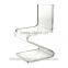 famous brand modern cusotm wholesale transparent acrylic chair/cheap acrylic chair for living room