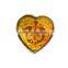 Heart shaped swivel closure solid perfume container /lip gloss ring, with shadow pattern and Acrylic stone , EN71, CPSIA, REACH