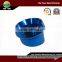 OEM custom made blue anodized 6061-t6 aluminum cnc machining parts service