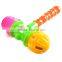 Most Hot Selling Rattle Mini Plastic Hammer