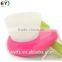  China supplier yellow color cosmetic tools face cleaning brush