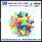 Soft rubber meteor knitted ball colorful TPR dog play ball
