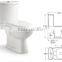 bathroom wc toilet bowl two piece toilets ceramic washdown toilet S trap P trap toilet white sanitary ware Y802
