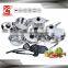 27Pcs Stainless Steel Kitchen Queen Cookware Set