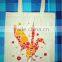 promotion quality cotton shopping bag in handled