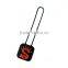 customized pvc zip pull