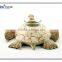 turtle shell leaf glass cup tealight candle holders gifts &amp