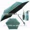 promotion custom logo 3 fold low cost umbrella