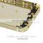 new arrival real gold plated back housing for iphone 5s back housing