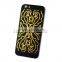 Luxury gift unqiue logo for iphone 6 matte black housing