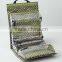 Polyester travel Hanging Toiletry Bag cosmetic organizer