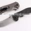 OEM Titanium alloy handle folding knife with G10