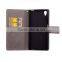 Factory online-shipping low price wallet flip case for sony xperia Z2