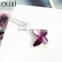 OUXI butterfly crystal fashion jewelry necklace 10737