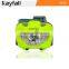 Amazon hot selling 3 aaa battery super bright rohs headlamp oem with logo