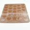 Non-Stick Bakeware Sheet Different Shaped Heat Resistant Silicone Baking Mat